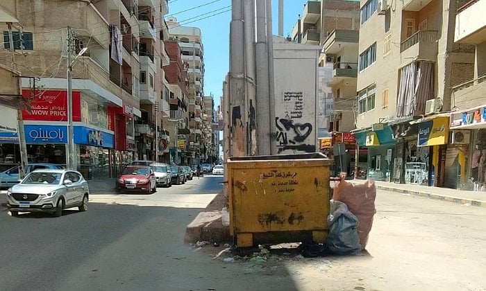 إعادة موقع كشك الكهرباء لتحسين انسيابية المرور في كفرالشيخ