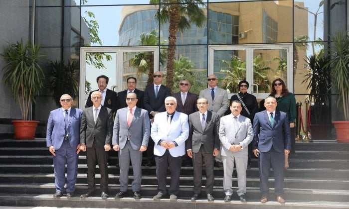 اجتماع مجلس الجامعات الأهلية في جامعة الفيوم برئاسة جامعة مدينة السادات