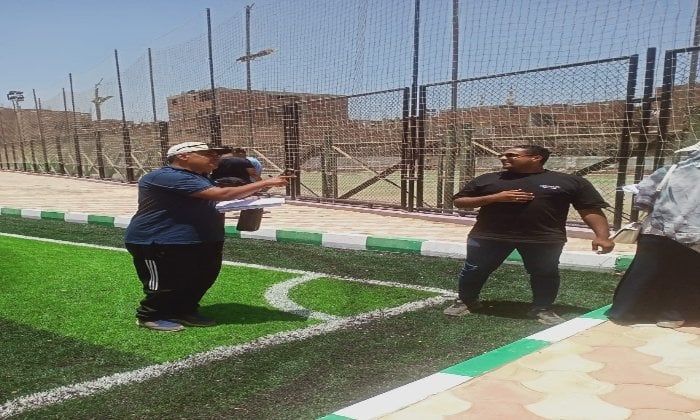 استثمار 3.5 مليون جنيه في ملعب سباعي لمركز شباب قرنفيل بالقليوبية