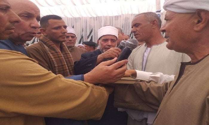 الكفن كرمز للمصالحة في عائلة أبو سليمان بالفيوم