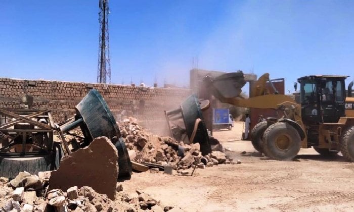 الموجة 26 تستمر في أسوان: تنفيذ 108 إزالة عبر المراكز المختلفة