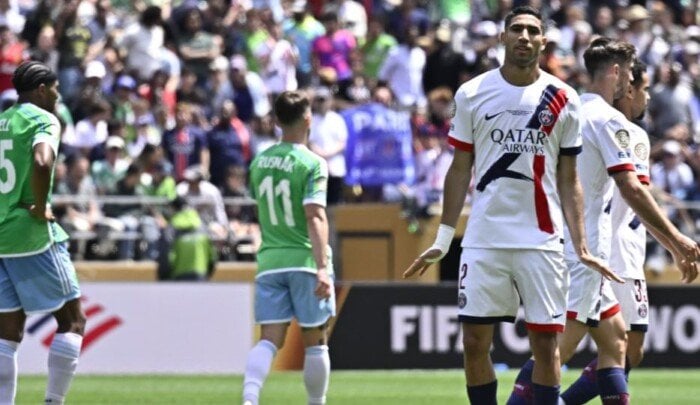 باريس سان جيرمان يتفوق على سياتل ويتقدم في كأس العالم للأندية.