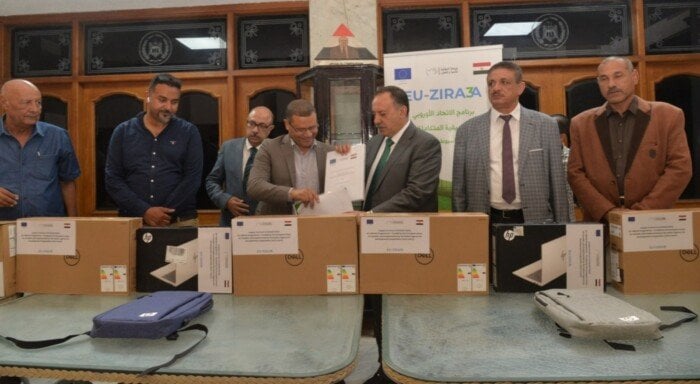 تسليم معدات جديدة لدعم الثروة الحيوانية في أسيوط ضمن مبادرة الاتحاد الأوروبي