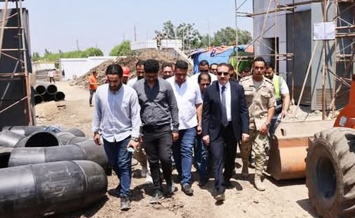 جولة محافظ المنوفية في مركز الرعاية الصحية بشما