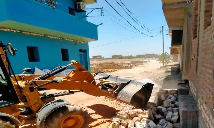 حملة إزالة تعديات الأراضي الزراعية في أسوان: 120 حالة تحت الموجة 26