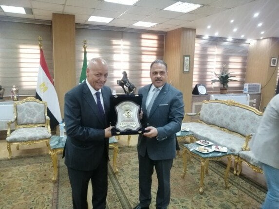 لقاء خاص بين محافظ الشرقية ومصطفى بكري