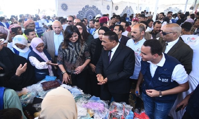 مساعدات إنسانية: التحالف الوطني يدعم 13 ألف أسرة في مطروح