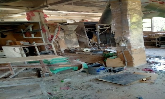 11 ضحية بين قتيل وجريح في انفجار خزان هواء بمصنع الطيب بالدقهلية