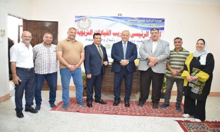 أمين التعليم يراقب تدريب قادة المستقبل في التعليم الفني ببورسعيد