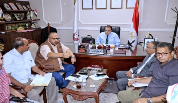 إجراءات صارمة: وقف صرف خط السيب النهائي للمصرف الزراعي بالدناقلة في سوهاج