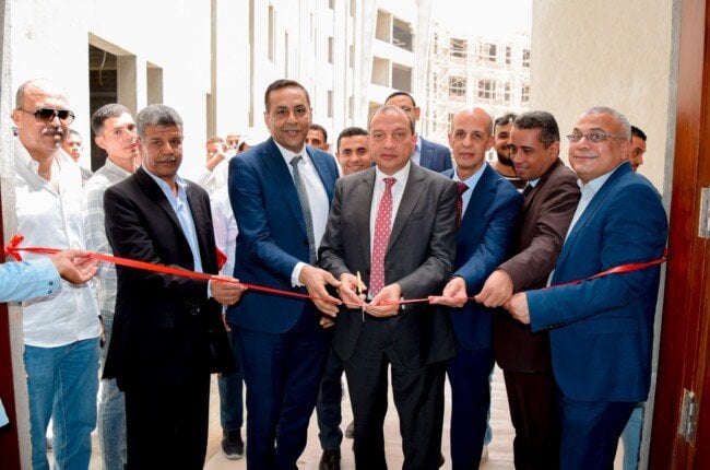 افتتاح المرحلة الأولى لكلية العلوم بجامعة بني سويف