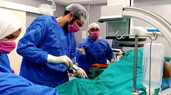 الغردقة العام رائد جراحات القسطرة الطرفية في النصف الأول من 2025