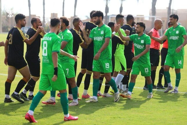 المصري يتألق بفوز كاسح على القابوطي بخماسية نظيفة في مباراة ودية