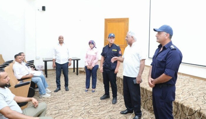 بدء دورة تدريبية لتعزيز السلامة المدنية في البحر الأحمر