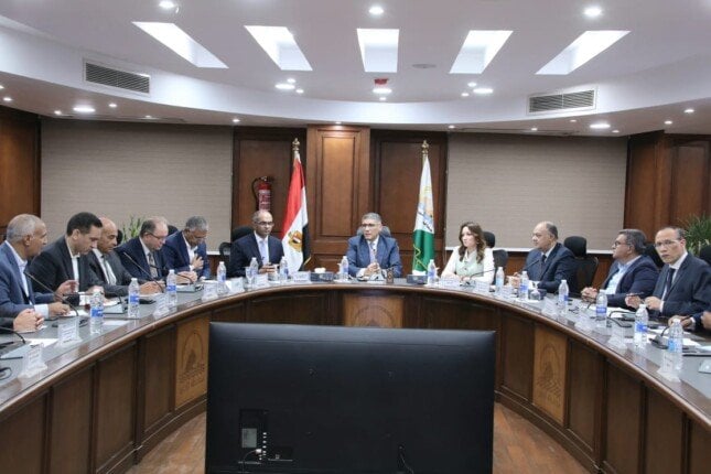 تحسين خدمات المياه والصرف الصحي في الجيزة