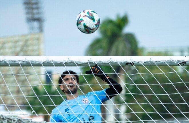 تدريبات متخصصة لحراس مرمى الزمالك