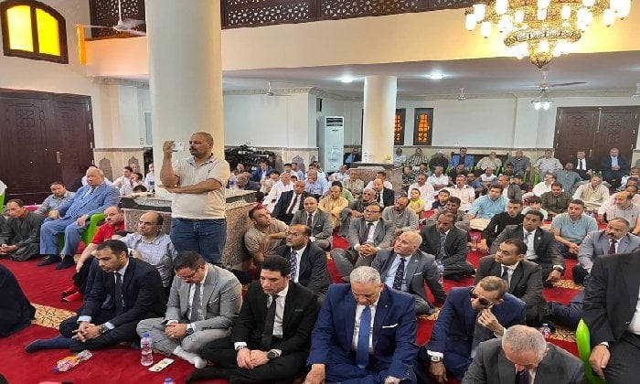 تدشين مسجد نادي القضاة في سوهاج الجديدة