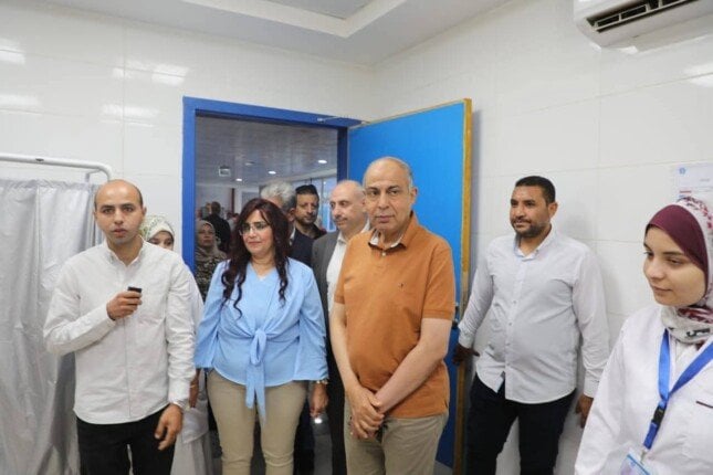 تعزيز معايير السلامة في المنشآت الصحية بالمنيا
