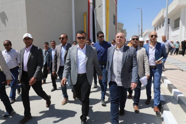 جولة تفقدية لمشروعات المياه والصرف الصحي في ناصر وببا