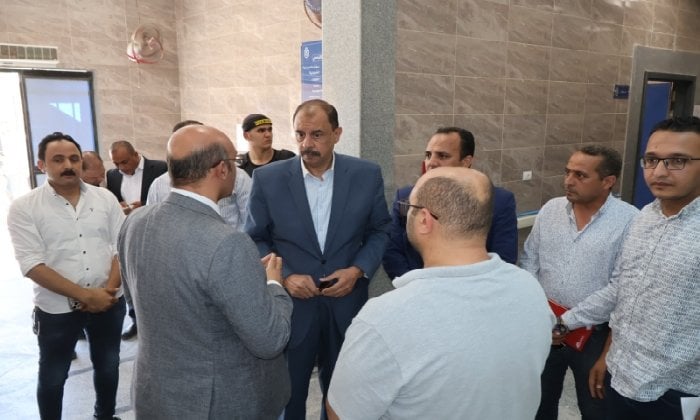 جولة محافظ سوهاج لمتابعة تقدم مشروعات حياة كريمة في ساقلتة