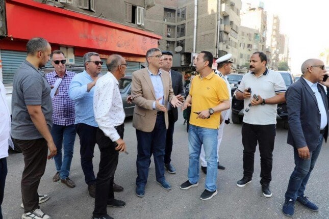 جولة ميدانية لمتابعة جهود تحسين البيئة في شارع فيصل وكعابيش