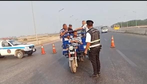 حملة مرورية جديدة: ضبط 291 مخالفة بمحور عدلي منصور في بني سويف