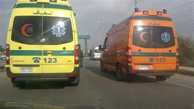 حوادث الفيوم: وفاة وإصابات نتيجة تصادم سيارة ملاكي مع تروسيكل