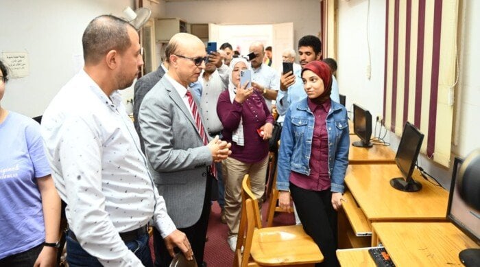 خطوة جديدة: بدء المرحلة الأولى للتنسيق الإلكتروني في جامعة أسيوط