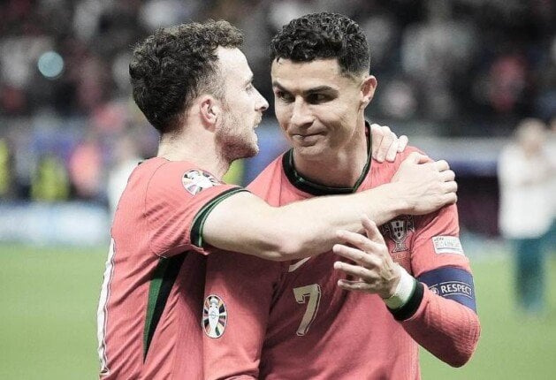 رونالدو يودع جوتا بكلمات تلمس القلوب