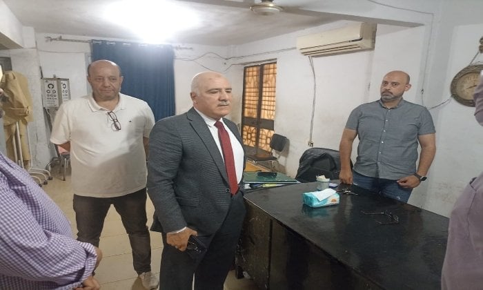 متابعة مدير الصحة بالقليوبية لعمل المعمل المشترك والمجلس الطبي في بنها