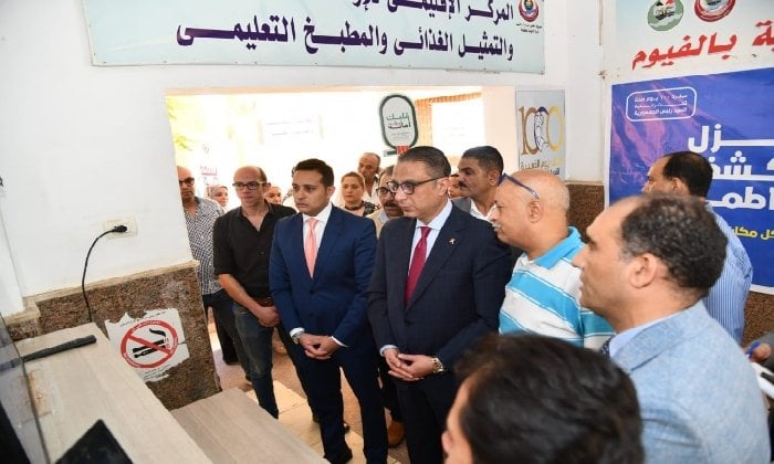 محافظ الفيوم يفتتح فعاليات مبادرة 100 يوم لصحة أفضل