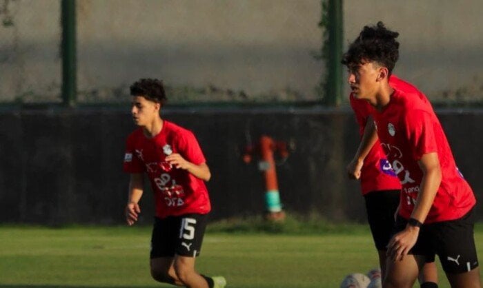 منتخب مصر تحت 16 سنة ينهي تدريباته للمعسكر الخارجي