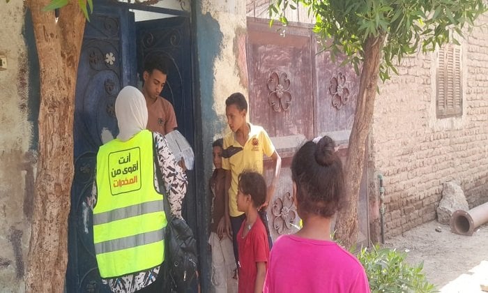 مواجهة الإدمان: حملة توعوية جديدة في أرمنت بالأقصر