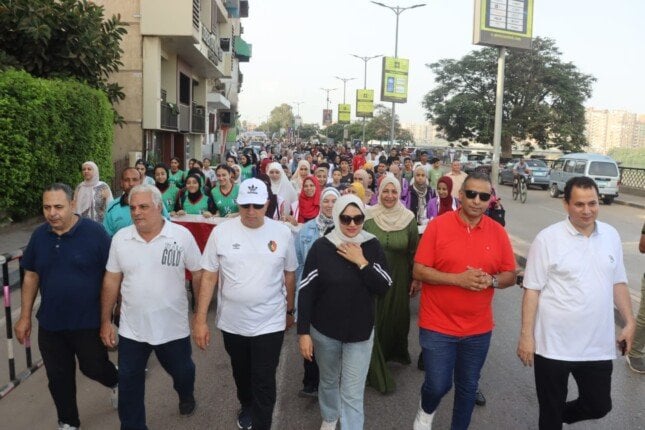 نائب محافظ القليوبية تكرم يوم الرياضة بمشاركة حماسية في ماراثون ‘يلا نجري ونمشي’