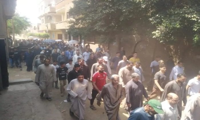 وداعاً لبطل الفلاي بورد: تشييع جنازة في زاوية بمم بالمنوفية