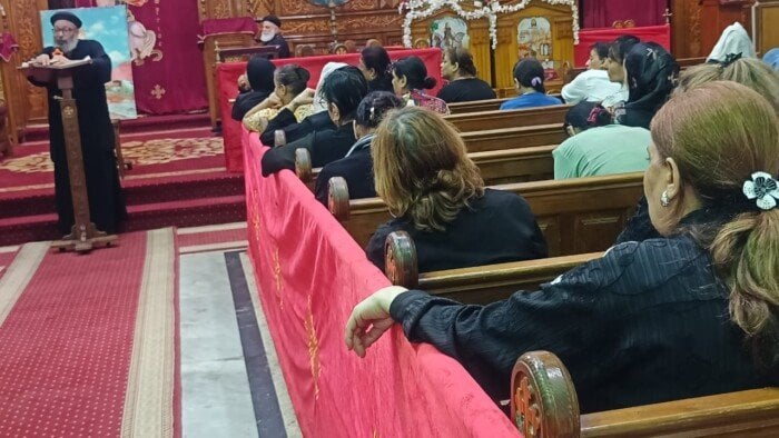 وداعًا للقمص بطرس الجبلاوي: مراسم عزاء في مارجرجس بورسعيد
