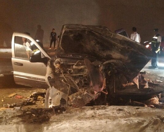 وفاة شخص في حادث سير على الطريق الدائري بالقليوبية