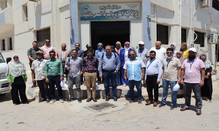 وفد بنجلاديش يزور مياه الفيوم لاستعراض مشاريع الصرف الصحي