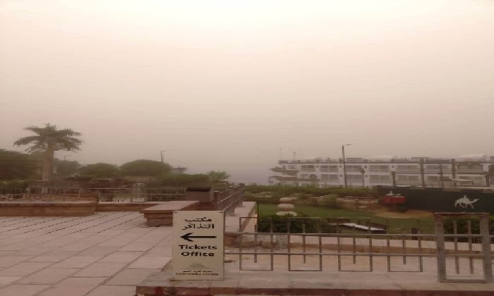 أسوان: تعليق الملاحة النهرية بسبب الطقس السيئ