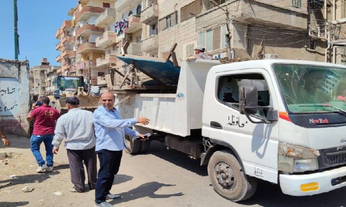 إجراءات حازمة في كوم حمادة: مواجهة إشغال الطرق بفعالية