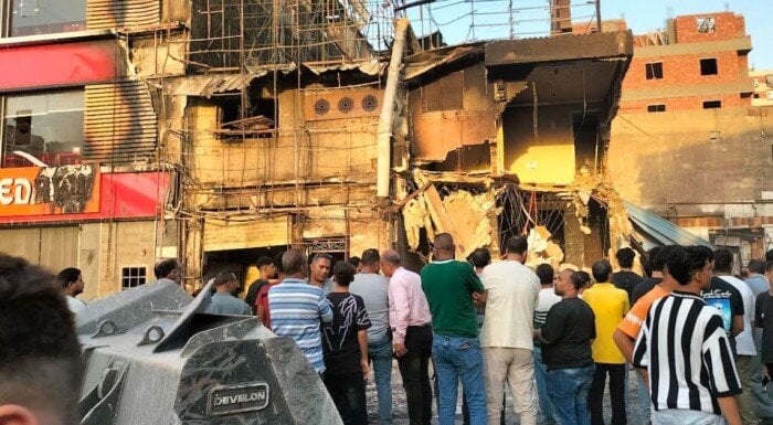 إجراءات فورية لحماية المواطنين في شبرا الخيمة: إزالة منشأين آيلين للسقوط