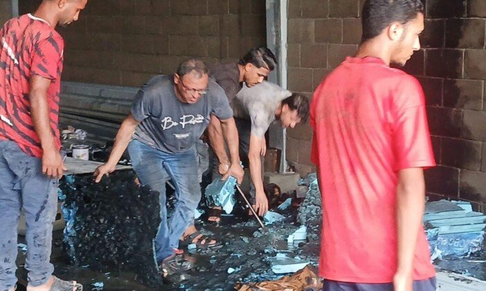 إخماد حريق في مصنع بالمنطقة الاستثمارية في بنها