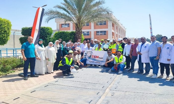 إعادة تأهيل شهادة TSM لمحطة مياه سرياقوس بالقليوبية