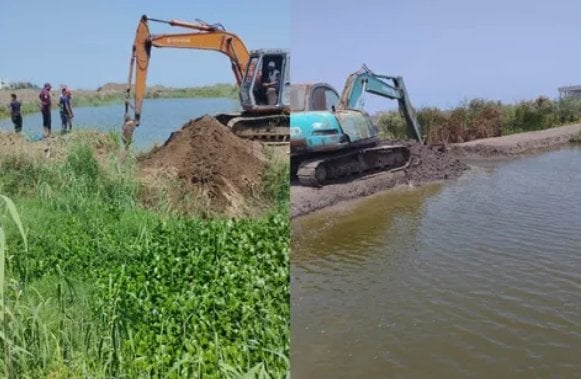 إغلاق 12 مزرعة سمكية غير قانونية في بحر البقر وشمال سهل الحسنية