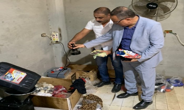 إغلاق مصنعين لتعبئة زيوت سيارات غير مصرح بها في الدقهلية