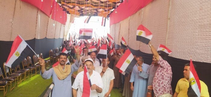 إقبال كثيف على التصويت في جولة الإعادة بانتخابات الشيوخ بالإسماعيلية