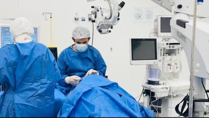 إنقاذ حياة: نجاح عملية معالجة انفصال الشبكية بمستشفى الرمد ببورسعيد