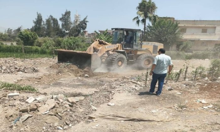 استعادة 7418 مترًا مربعًا من الأراضي المعتدى عليها في البحيرة