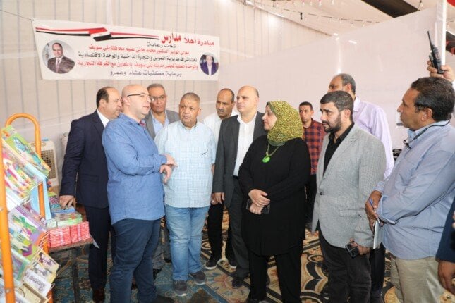 افتتاح معرض ‘أهلاً مدارس’ في بني سويف لتقديم المستلزمات الدراسية بأسعار تنافسية