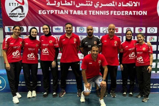 الأهلي وبتروجت يتألقان في قمة بطولة الجمهورية لتنس الطاولة